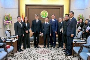 กรมปศุสัตว์ เข้าร่วมการหารือระหว่างรัฐมนตรีว่าการกระทรวงเกษตรและสหกรณ์และเอกอัครราชทูตสาธารณรัฐเกาหลี กระชับความร่วมมือเกษตรสมัยใหม่ ขับเคลื่อนเทคโนโลยีและความมั่นคงทางอาหาร