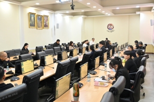 สพส.ร่วมประชุมเตรียมความพร้อมรับการตรวจประเมินรางวัลคุณภาพการบริหารจัดการภาครัฐ 4.0 ประจำปี 2569 ครั้งที่ 2